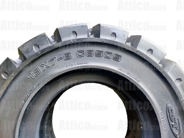 Шина цельнолитая CST 18x7-8 C8909